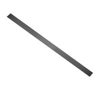 sourcing map 304 Stainless Steel Sheet Gap Filler, 30" x 1.5" Self-Adhesive Metal Molding Trim Strip Gap Cover for Microwave Mirror Frame Home Decoration, Brushed Black