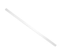 sourcing map 304 Stainless Steel Sheet Gap Filler, 30" x 1" Self-Adhesive Metal Molding Trim Strip Gap Cover for Microwave Mirror Frame Home Decoration, Brushed Silver