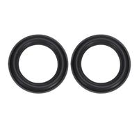 sourcing map 305mm Foam Speaker Edge Surround Ring 190x297mm(IDxOD) Black 2Pcs