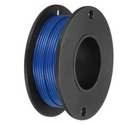 sourcing map 30AWG Stranded PVC Hookup Wire 10M/33ft Blue, Electrical UL1007 Spool Tinned Copper Wire for Internal Connecting, Marine