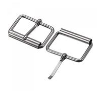 sourcing map 30mm(1.18") Metal Roller Buckles for Belts Bags Straps DIY Dark Gray 10pcs