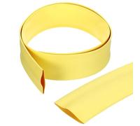 sourcing map 30mm Heat Shrink Tubing Waterproof, 3:1 Dual Wall Marine Adhesive Lined Industrial Heat Shrink Tube Wiring Wrap 3ft 1 3/16 Inch, Yellow-1m