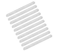 sourcing map 30Pack Fully Threaded Rod M4 x 50mm 0.7mm Thread Pitch 304 Stainless Steel Right Hand Threaded Rods Bar Studs