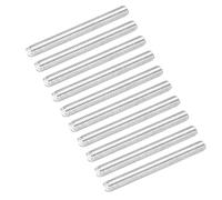 sourcing map 30Pack Fully Threaded Rod M5 x 50mm 0.8mm Thread Pitch 304 Stainless Steel Right Hand Threaded Rods Bar Studs