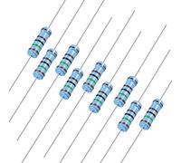 sourcing map 30Pcs 1.5K Ohm Resistor, 2W 1% Tolerance Metal Film Resistors, Lead, 5 Bands for DIY Electronic Projects and Experiments