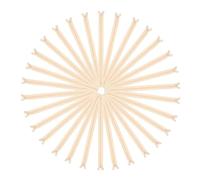 sourcing map 30Pcs 14 Inch #3 Nylon Coil Zippers for Sewing, Close End Sewing Zipper Supplies Bulk Zippers for Tailor Crafts, Dresses, Pillows DIY Crafter's Special, Beige