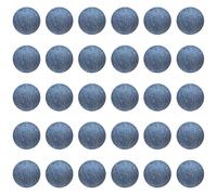 sourcing map 30pcs 16L Fabric Cloth Covered Button 10mm 3/8" Plastic Shank Round Sewing DIY Buttons Craft Replacement Button for Sewing Clothing Suits Coats Blouses Sweaters, Sky Blue