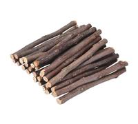 sourcing map 30Pcs 3.9" Natural Wood Log Sticks, 0.2" to 0.5" Dia Wooden Craft Sticks Rustic Wooden Branches for DIY Crafts Home Decor Photo Props, Brown