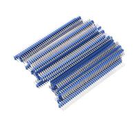 sourcing map 30PCS 40Pin PCB Screw Terminal Block Connector, 2.54mm Double row PCB Terminal Block Blue