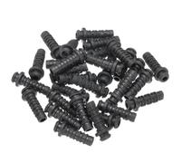 sourcing map 30pcs 4mm Strain Relief Cord Connector Cable Bushing Boot Sleeve for Electric Cable Cord Insulation Protection