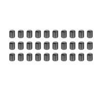 sourcing map 30Pcs 4mm x 5mm Dowel Pins, 304 Stainless Steel Cylindrical Shelf Support Pegs Chamfered End Pin Rod Fasten Elements Metal Shelf Pegs, Black