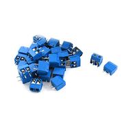 sourcing map 30Pcs 5.08mm Pitch 2Pin PCB Mount Power Screw Terminal Block Connector