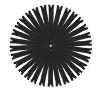 sourcing map 30Pcs 7 Inch #3 Nylon Coil Zippers for Sewing, Close End Sewing Zipper Supplies Bulk Zippers for Tailor Crafts, Dresses, Pillows DIY Crafter's Special, Black