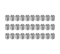 sourcing map 30pcs Ball Point Spring Plungers 4x5mm 304 Stainless Steel Precision Positioning Beads Ball Spring Plungers Ball Catch Latch for Door Cupboard Mechanical Devices Clamps Furniture