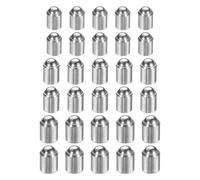 sourcing map 30pcs Ball Point Spring Plungers 5x6mm / 6x7mm / 8x9mm 304 Stainless Steel No Step Positioning Beads Ball Plungers Ball Catch Latch for Door Cupboard Mechanical Devices Furniture
