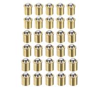 sourcing map 30pcs Ball Point Spring Plungers 5x6mm / 6x7mm / 8x9mm Brass Precision Positioning Beads Ball Spring Plungers Ball Catch Latch for Door Cupboard Mechanical Devices Clamps Furniture