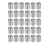 sourcing map 30pcs Ball Point Spring Plungers 6x7mm 304 Stainless Steel No Step Positioning Beads Ball Spring Plungers Ball Catch Latch for Door Cupboard Mechanical Devices Furniture