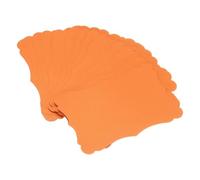 sourcing map 30Pcs Blank Kraft Cards Cardstock, 4x6 Inch Thick Colored Cardstock Paper Orange Index Cards for DIY Gift Greeting Cards Menus Wedding Invitations