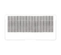 sourcing map 30pcs Diamond Grinding Burrs Carving Bits 2.5mm Cylindrical Head Mounted Point 1/8 Shank for Rotary Tool