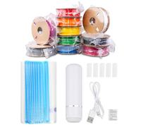 sourcing map 30pcs Filament Storage Bags, 11x13 Inch Plus Size 3D Printer Accessories Vacuum Storage Bags, Keep Filament Dry Sealed Kit with Auto Pump Sealing Clip