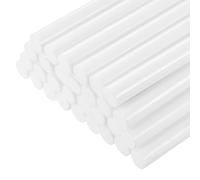 sourcing map 30pcs Full Size Hot Glue Gun Sticks 11mm x 200mm High Sticky Large Hot Glue Sticks for Glue Gun, White