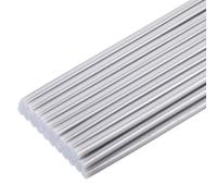 sourcing map 30pcs Full Size Hot Glue Gun Sticks 7mm x 200mm High Sticky Small Hot Glue Sticks for Glue Gun, Metallic Silver