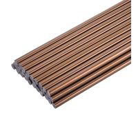 sourcing map 30pcs Full Size Hot Glue Gun Sticks 7mm x 200mm High Sticky Small Hot Glue Sticks for Glue Gun, Bronze Red Gold