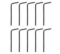 sourcing map 30pcs Hex Key Wrench 5/64" 45# Carbon Steel L-Shape Hexagon SAE Wrenches Repairing Tool for Home DIY Bike Motorcycle Repair, Black