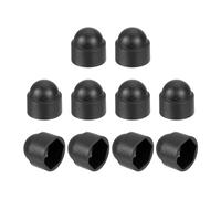 sourcing map 30Pcs M8x13x15mm Nut Protection Cap Grey