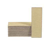 sourcing map 30pcs Micro Sander Paper 100 Grit 3.5x1.2 Inch Mini Sanding Sheets Strips Hook Loop Sandpapers for Wood Metal Small Projects Tight Spaces Polish Work