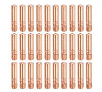sourcing map 30pcs MIG Welding Gun Contact Tip 0.024" Copper MIG Welder Contact Tips Welding Gun Replacement Accessories for M-Series H-Series MIG Welding Gun