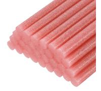 sourcing map 30pcs Mini Hot Glue Gun Sticks 7mm x 100mm High Sticky Small Hot Glue Sticks for Glue Gun, Glitter Bright Red
