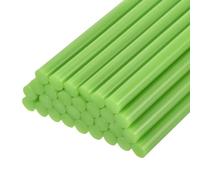 sourcing map 30pcs Mini Hot Glue Gun Sticks 7mm x 100mm High Sticky Small Hot Glue Sticks for Glue Gun, Turquoise Green