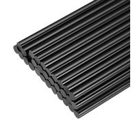 sourcing map 30pcs Mini Hot Glue Gun Sticks 7mm x 150mm High Sticky Small Hot Glue Sticks for Glue Gun, Black
