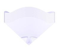 sourcing map 30Pcs Paper Paint Strainer 120 Micron 170mmx130mm Cone Paint Screen Funnel Nylon Mesh for Screening Paint Gasoline Fuel