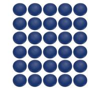 sourcing map 30pcs PU Leather Covered Buttons 18mm (28L) Diameter Round Aluminum Shank Craft Replacement Sewing Buttons for Clothing Decoration DIY Accessories, Blue