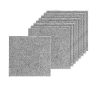 sourcing map 30Pcs Self-Adhesive Carpet Tiles, 30 x 30cm Non Slip Self Adhesive Carpet Squares DIY Floor Rug Tile for Bedroom, Living Room, Kitchen, Dining Room, Light Gray