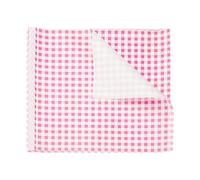 sourcing map 30pcs Square Checkered Wax Paper Sheets 9.84" x 9.84" Oil-Absorbing Dry Food Wrapping Paper for Sandwich Baking Paper Liners Picnic Basket Bread Hamburger Wrap Kitchen, Pink