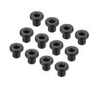 sourcing map 30Pcs t Shape Rubber Grommet Mount Dia 4mm ID 3mm H 6mm Black Seal Protection Cable Grommets Flexible for Cable Pipe