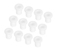 sourcing map 30Pcs t Shape Rubber Grommet Mount Dia 6mm ID 4mm H 9mm White Seal Protection Cable Grommets Flexible for Cable Pipe