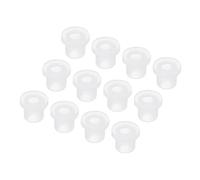 sourcing map 30Pcs t Shape Rubber Grommet Mount Dia 9mm ID 5mm H 11mm Transparent Seal Protection Cable Grommets Flexible for Cable Pipe