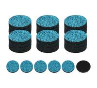 sourcing map 30Pcs Unscented Diffuser Refill Pads, 22mm Air Freshener Replacement Pad Essential Oil Diffuser Pad for Fragrance Home Car Air Freshener Clips, Sparkling Lake Blue