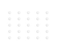 sourcing map 30pcs Zirconia Ceramic Balls 1mm Diameter G10 ZrO2 Precision Balls for Bearings, White