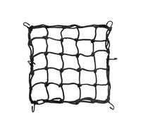 sourcing map 30x30cm Black Cargo Luggage Mesh Goods Net for Motorcycle Scooter