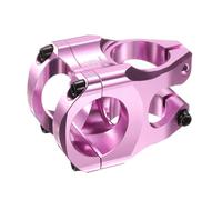 sourcing map 31.8mm Bike Stem 35mm Aluminum Alloy Bicycle Handlebar Stem for Mountain Road Bike BMX MTB Cycling, Pink