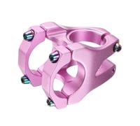 sourcing map 31.8mm Bike Stem 35mm Aluminum Alloy Bicycle Handlebar Stem for Mountain Road Bikes BMX MTB Cycling, Pink