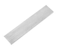 sourcing map 316 Stainless Steel Flat Bar, 1/4" Thickness 1-3/16" Width 6" Length Flat Plate Rectangular Metal Bar Trim Strips Sheet for Machinery Building Industry DIY Craft Making