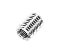 sourcing map 316 Stainless Steel Thread Reducing Nuts, M14x2 Male to M10x1.5 Female 20mm Long Metric Repairing Insert Nut Screw Threaded Adapters Sleeve Reducer Conversion Fastener