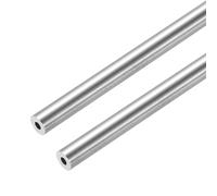 sourcing map 316L Stainless Steel Capillary Tube, OD 5mmx1.5mm Wall Thickness 305mm L Seamless Straight Stainless Pipe Metal Tubing for Construction/Industry Machinery/Crafting,Pack of 2