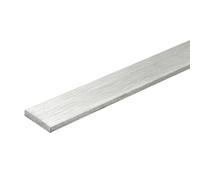 sourcing map 316L Stainless Steel Flat Bar 100mm Length 10mm Width 4mm Thickness Metal Strips Brushed Finish for DIY Kitchen Craft Machinery Building Chemical Industry, 2pcs